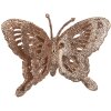 Clayre & Eef 65796 Dekoration Schmetterling Kupferfarbig 12x2x9 cm