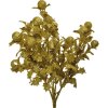 Clayre & Eef Украшение Веточка золотого цвета 15x10x35 см