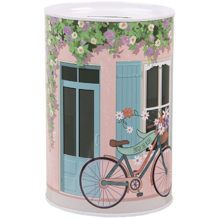 Clayre & Eef 6BL0156 Шкатулка для денег Ø 10x15 см