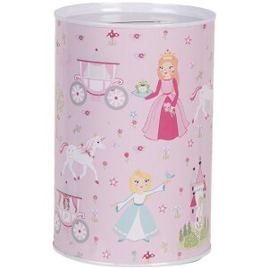 Clayre & Eef 6BL0159 Spardose Prinzessin rosa...