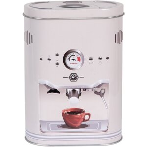 Clayre & Eef 6BL0188 Vorratsdose Blech Landhausstil...