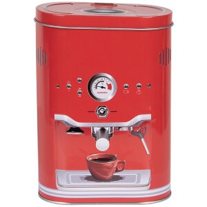 Clayre & Eef 6BL0190 Blechdose Rot 14x8x19 cm...