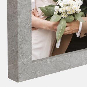 ZEP Lord Bilderrahmen Grau Schwarz Weiß Holz 10x15 13x18 15x20 cm