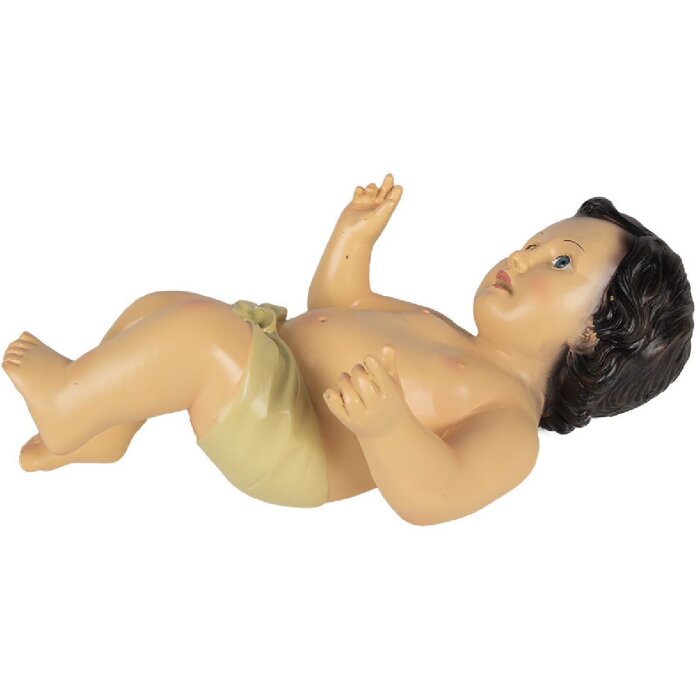 Clayre & Eef 6PR5284 Декоративный ребенок Полирезин 17x12x30 см Бежевый барокко