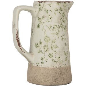 Clayre & Eef 6CE1924M Dekokrug Keramik Grün...