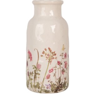 Clayre & Eef Vase 6CE1932L Beige Rosa Ø 15x32...