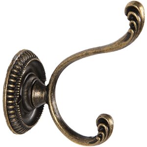 Clayre & Eef 6Y5723 Wandhaken Eisen Antik Braun 4x6x7 cm