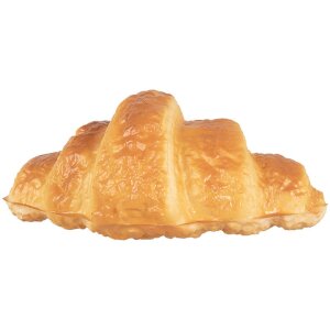 Clayre & Eef Dekoratives Croissant Braun 13x7x5 cm Kunststoff