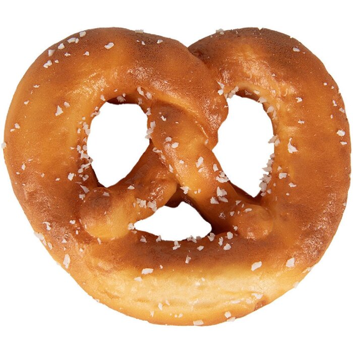 Clayre & Eef 65977 Dekorative Brezel Braun Kunststoff 10x9x2 cm