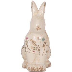 Clayre & Eef 6CE1958M Deko Kaninchen Beige Rosa...