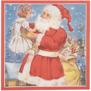 Clayre & Eef 73083 Бумажные салфетки 33x33 см...