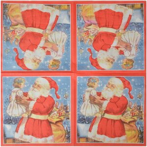 Clayre & Eef 73083 Бумажные салфетки 33x33 см...