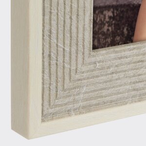 ZEP Fotorahmen Naxos Polystyrol Grau Creme Braun 10x15 bis 20x30 cm