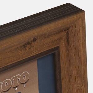 ZEP Bilderrahmen Arles 10x15 cm bis 30x45 cm Polyterol Holzoptik Klarglas