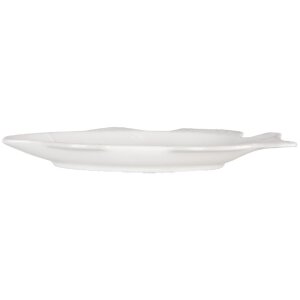 Clayre & Eef 6CEBO0171 Schale Fisch Weiß 30x15x3 cm Keramik Landhausstil