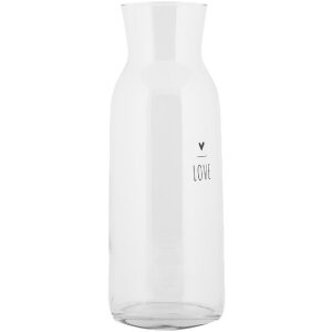 Clayre & Eef BHSGL0001 Karaffe Glas 1000 ml Ø...