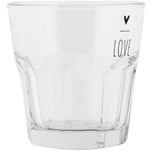 Clayre & Eef BHSGL0009 Trinkglas Transparent Ø...