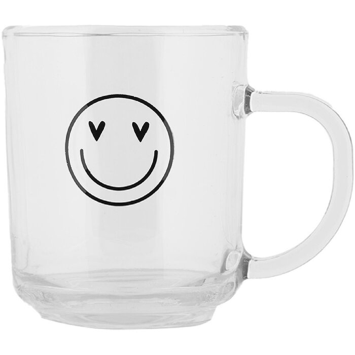 Clayre & Eef BHSGL0014 Чайный стакан прозрачный 11x8x9 см 200 мл Стекло