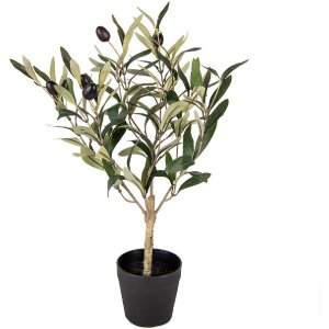 Clayre & Eef 6PL0370 Deko Baum Grün Kunststoff...