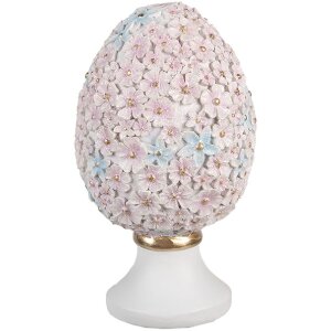 Clayre & Eef 6PR5191 Deko Ei Rosa Blau Weiß...