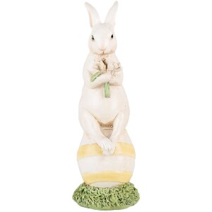 Clayre & Eef 6PR5243 Dekoration Kaninchen Weiß...