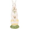 Clayre & Eef 6PR5243 Украшение Кролик бело-зеленый 7x7x19 см