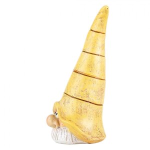 Clayre & Eef 6PR5276 Украшение Фея желтое 4x4x8 см