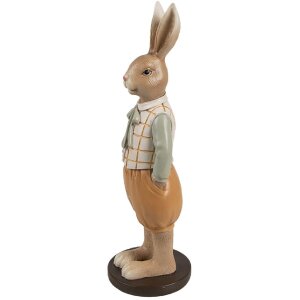 Clayre & Eef 6PR5127 Deko Kaninchen Braun Orange...