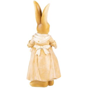 Clayre & Eef 6PR5233 Декоративный кролик коричнево-бежевый 11x11x26 см Стиль кантри