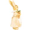 Clayre & Eef 6PR5234 Deko Kaninchen Braun Beige 10x8x20 cm Landhausstil