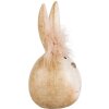 Clayre & Eef 6PR5267 Deko Kaninchen Beige Ø 11x21 cm Landhausstil