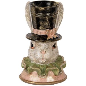 Clayre & Eef 6PR5133 Декоративный кролик бежево-золотистого цвета 18x15x29 см