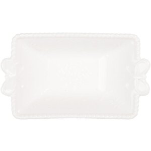 Clayre & Eef 6CEBO0201M Schale Keramik Weiß...