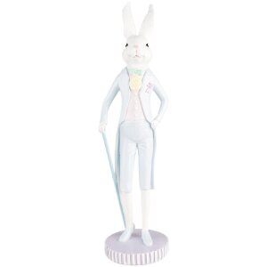 Clayre & Eef 6PR5199 Dekoration Kaninchen Weiß...