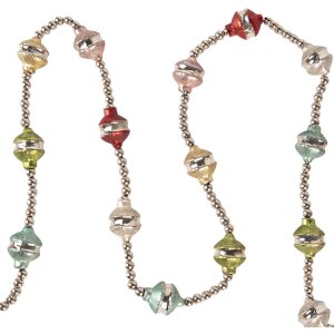 Clayre & Eef 65995 Weihnachtsgirlande Silber 180 cm...