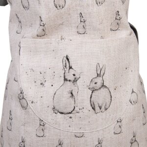 Clayre & Eef BNS41K Kinderschürze Hasenmotiv...