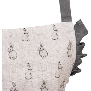 Clayre & Eef BNS41K Детский фартук Bunny Motif бежевый 56x48 см