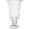 Clayre & Eef 6GL5030 Vase Glas Transparent Ø 12 cm Höhe 19 cm
