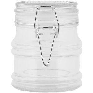 Clayre & Eef 6GL5035 Vorratsglas mit Deckel 9x8x9 cm...