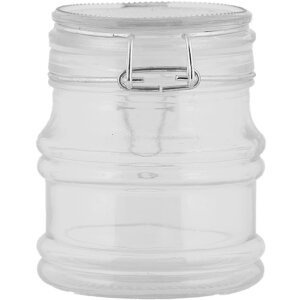 Clayre & Eef 6GL5035 Банка для хранения с крышкой 9x8x9 см стекло в стиле кантри