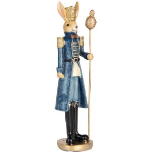 Clayre & Eef Декоративный кролик Голубой Бежевый...