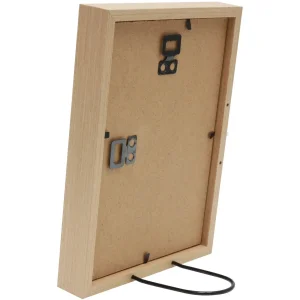 Фоторамка Deknudt S68XH3 светлое дерево 15x20 см прозрачное стекло задняя панель МДФ