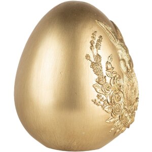 Clayre & Eef Deko Ei Gold Ø 17x21 cm mit...