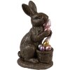 Clayre & Eef Декоративный кролик в стиле кантри полирезин коричневый 13x9x22 см