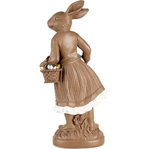 Clayre & Eef 6PR5200 Dekoration Kaninchen 18x9x39 cm Braun Weiß