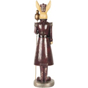 Clayre & Eef Deko-Kaninchen 6PR5467 Landhausstil Polyresin 13x12x47 cm
