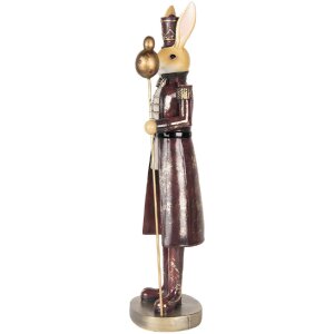 Clayre & Eef Deko-Kaninchen 6PR5467 Landhausstil Polyresin 13x12x47 cm