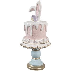 Clayre & Eef Deko Kaninchen auf Tortenständer...