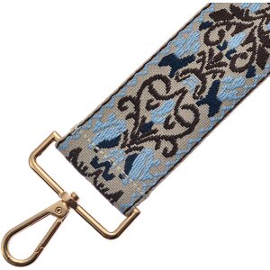 Juleeze JZBS0004 Taschengurt 5x140 cm Beige Blau...