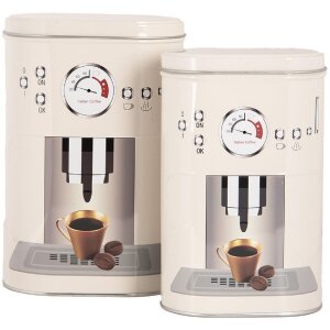 Clayre & Eef 6BL0141 Aufbewahrungsbox 2er-Set Beige...